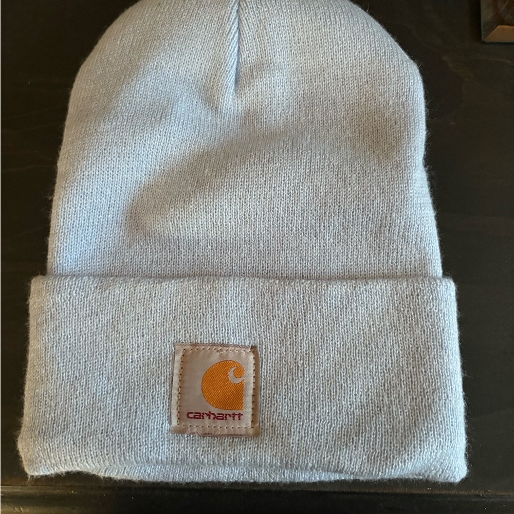 Carhartt Soft blue Knit Beanie